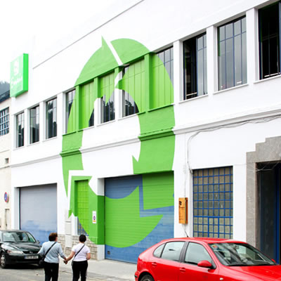 I am recycled: una fabbrica si trasforma in simbolo green